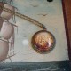 19" Antique Bronze "Tallship" Cabochon Pendant Necklace With Chain